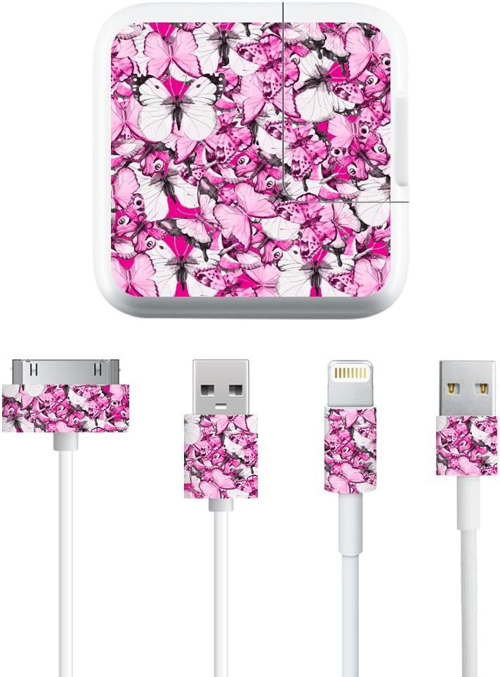 MightySkins Skin Compatible with Apple iPad Charge Kit wrap Cover Sticker Skins Butterfly Love