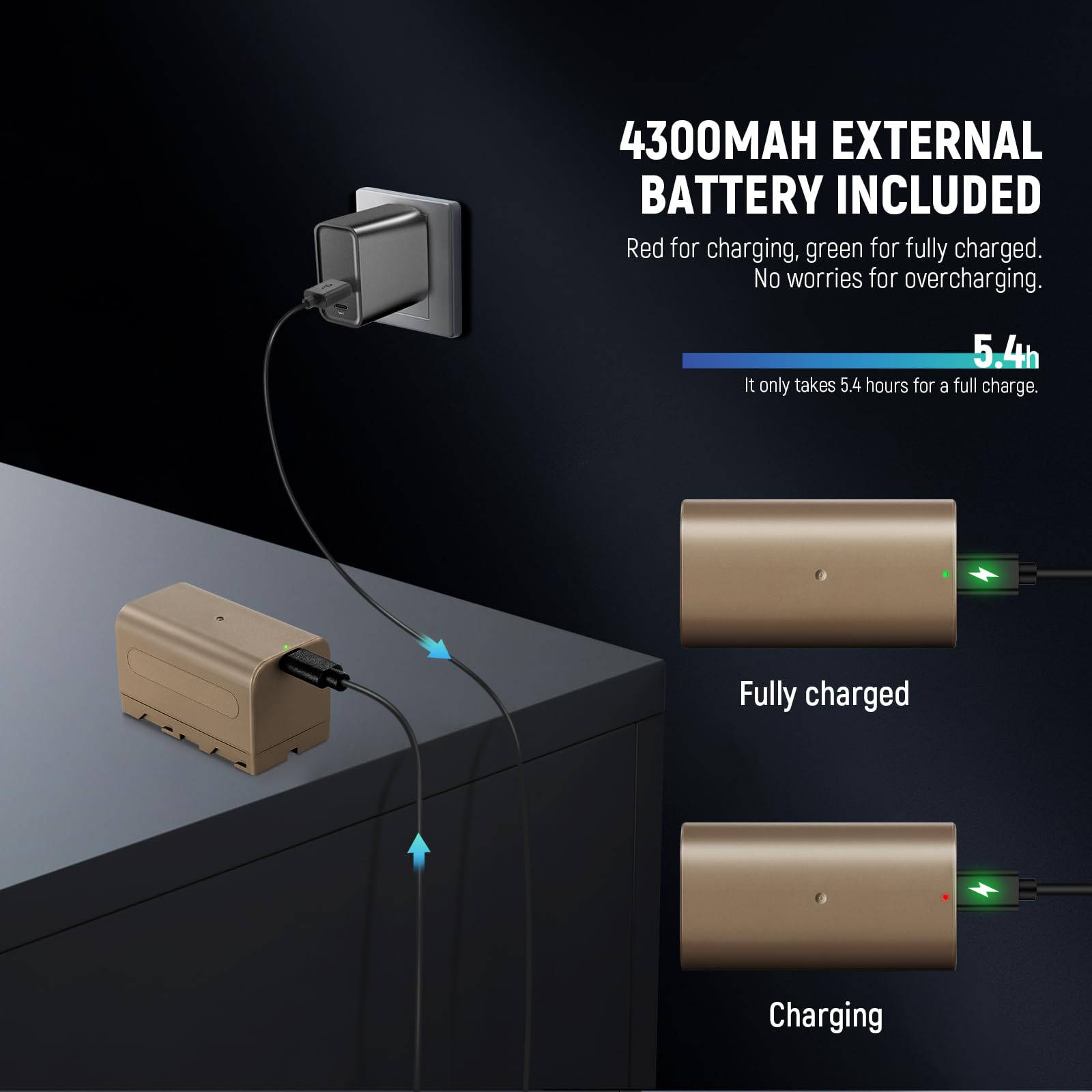 NEEWER Lampa wideo RGB z 4300 mAh NP-F750 zapasowa bateria, sterowanie aplikacją 360° kolorowy LED kamera kluczowe oświetlenie CRI95+ możliwość ściemniania do studyjnej lustrzanki cyfrowej, fotografii