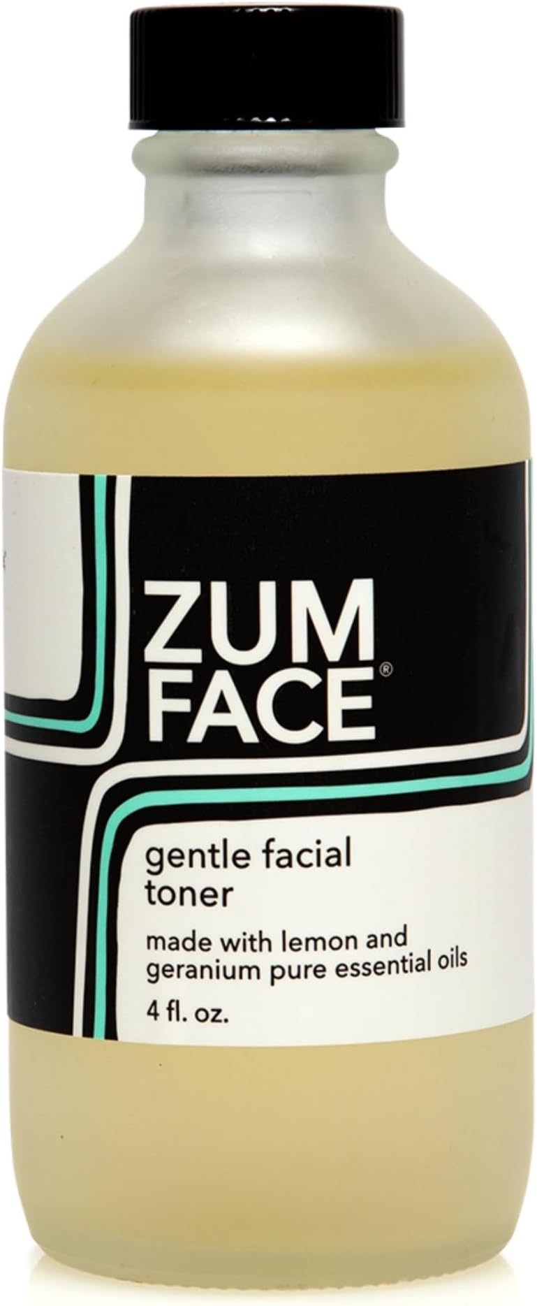 Zum Face Gentle Facial Toner - Natural Face Toner for Women & Men - Soothing Toner with Witch Hazel - Lemon & Geranium Scent - 4 fl oz