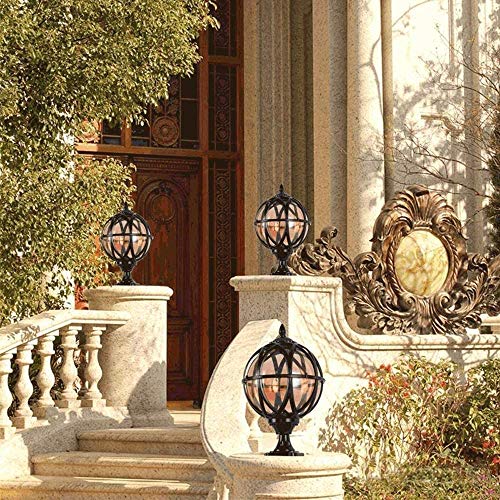 Exterior Rainproof Pillar Light Traditional Victoria Landscape Waterproof Outdoor Pillar | INDIA