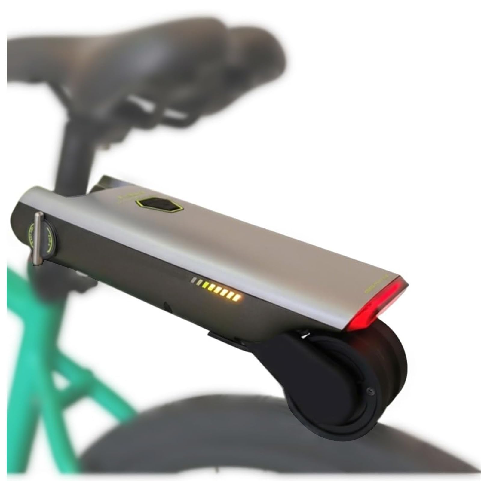 Wangyingxu 25KMH Electric Bicycle Power Assist Booster, 50KM Long Range Portable Drive Unit, Four Assist Modes App-Controlled Pedal Assist for Outdoor Riding & Daily Travel for Adult Cyclists