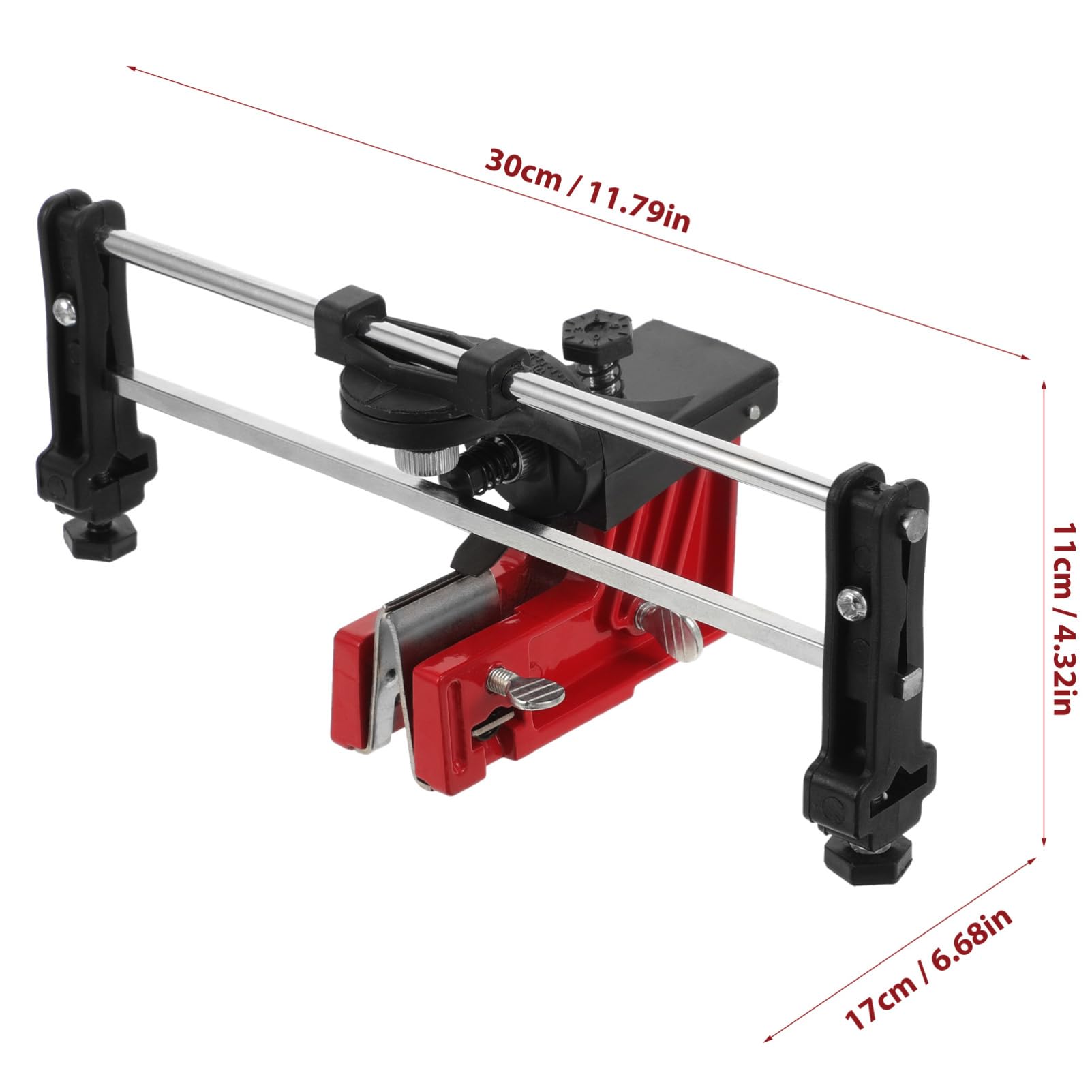 YARNOW Affilatrice Per Motoseghe Di Utensili Per Affilatura Comoda Compatibile Tutti i Tipi Di Catene Per Motoseghe Leggero e Portatile Per Uso Pratico
