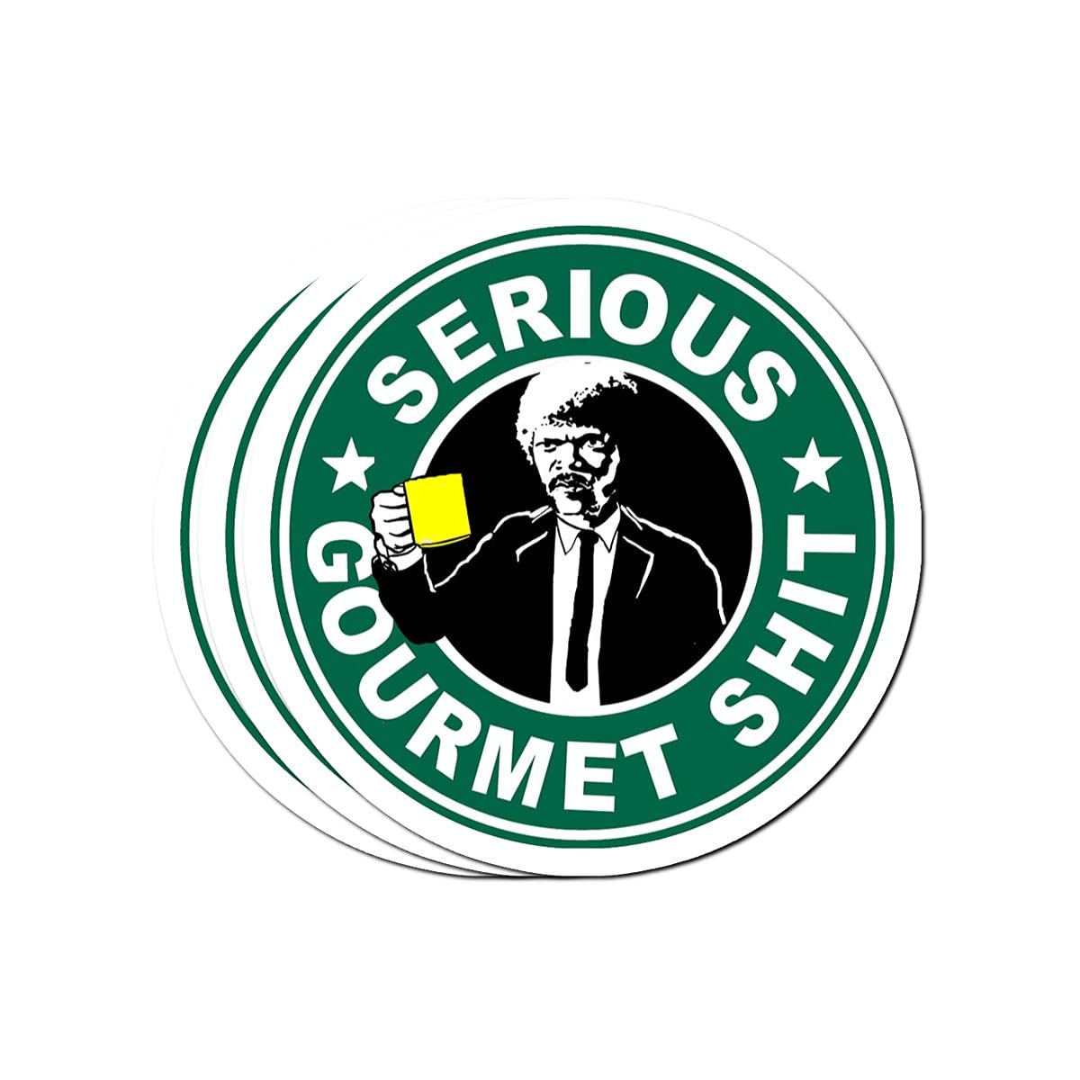Serious Gourmet Shit Stickers (3 Pcs/Pack)