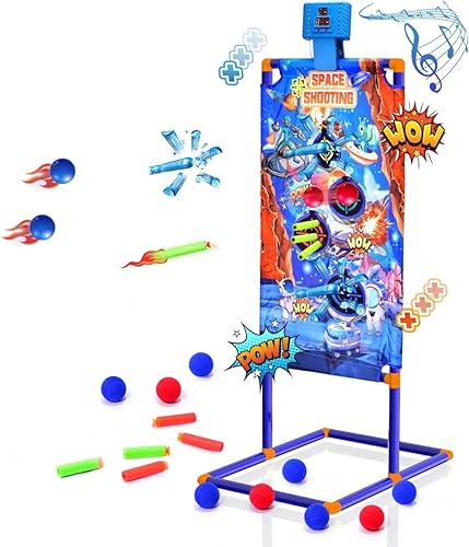 TANSAR Accesorios de lanzador de bolas de gel juegos de disparos ideas de regalo para niños y niñas de 4 5 6 7 8 9 10 años en adelante compatible