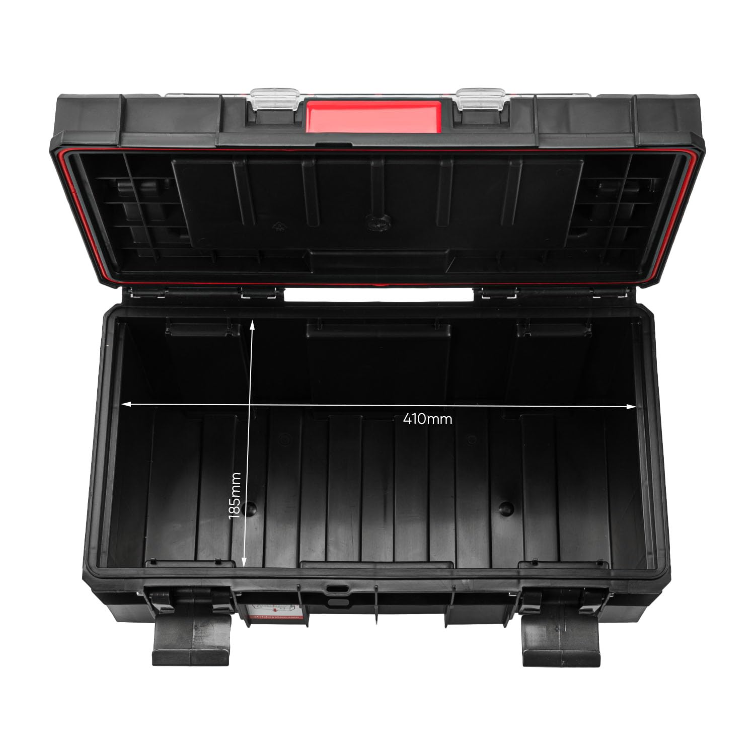 SYSTEM PRO Boîte à outils 500 l x P x H en cm : 45 x 24 x 26 cm Polyvalente, pour usage privé et commercial (PRO500)