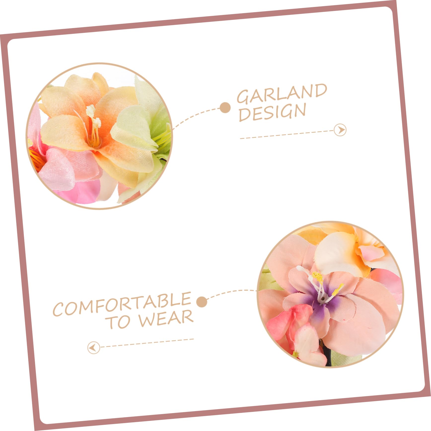 Healeved 3pezzi Cerchietto Con Fiori Di Giglio Per Donne Accessorio Elegante Per Compleanni Matrimoni e Occasioni Speciali Fascia Confortevole e Resistente Per Tutti Giorni