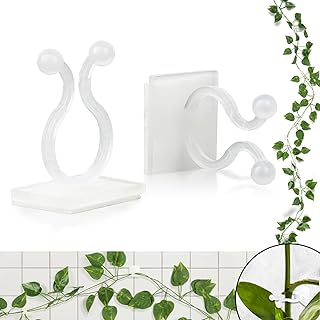 50PCS Plant Clips for Climbing Plants - MAQIHAN Plant Wall Clips Plant Support Pothos Plant Wall Vine Clips Plant Hook Wall Plant Wall Clips Garden Clips Pothos Plant Support Indoor Vine