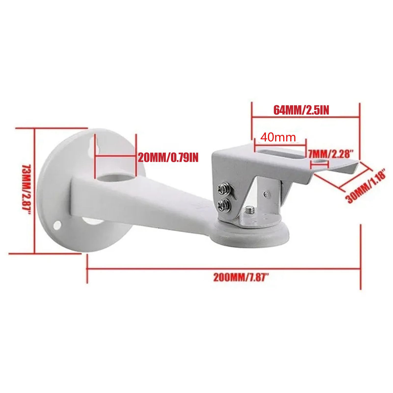 Chunshop Soporte Para Proyector Mini Proyector Soporte De Pared/Colgador De Proyector/Soporte De Montaje De Carcasa De Cámara - Para CCTV/Cámara/ Proyector/Cámara Web - Con Rotación 360° Soporte De Montaje De Proyector Negro