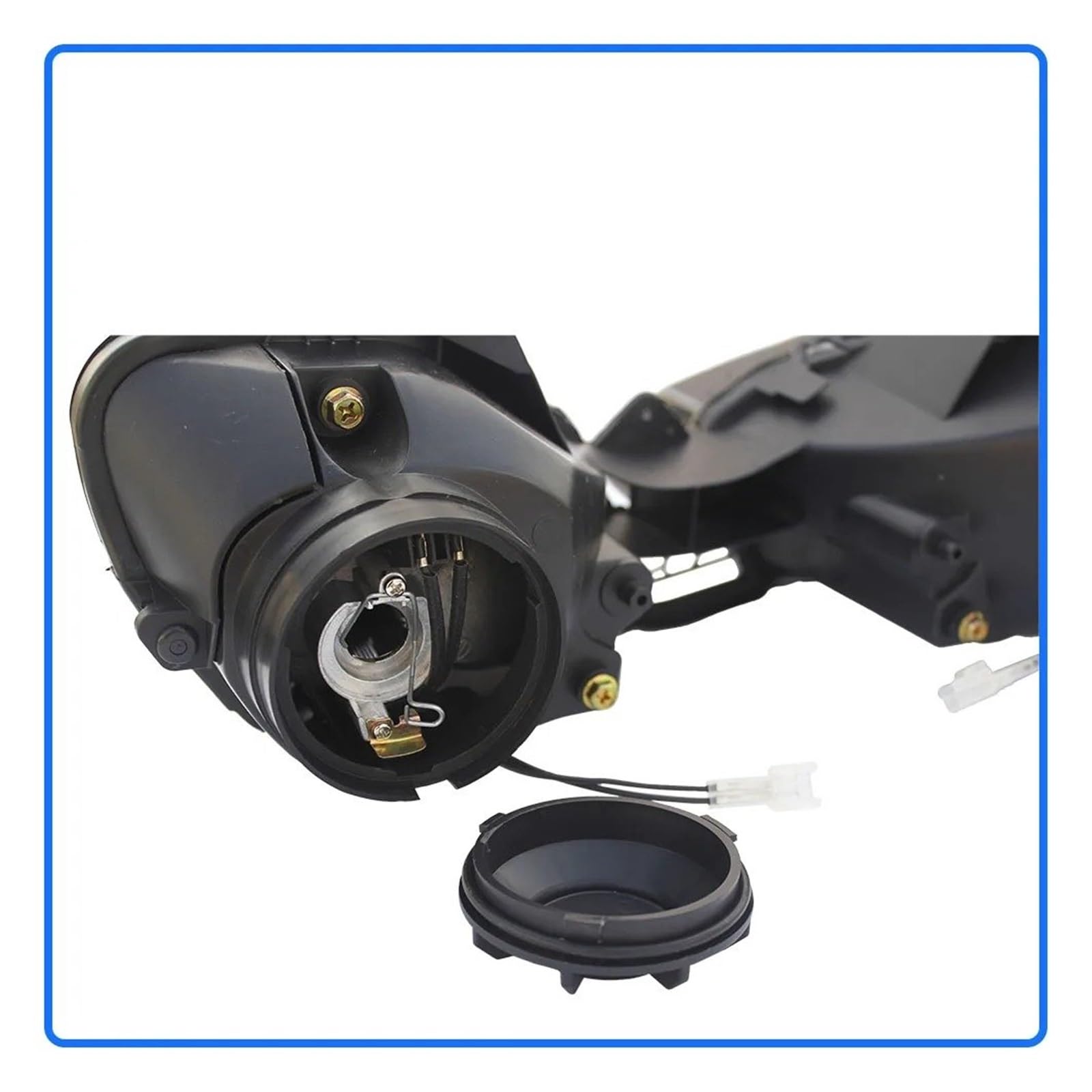 Faros Auxiliares De Moto Faro Delantero De Motocicleta Para YZF 600 R6 Para YZF-R6 2003 2004 2005 Conjunto Lámpara