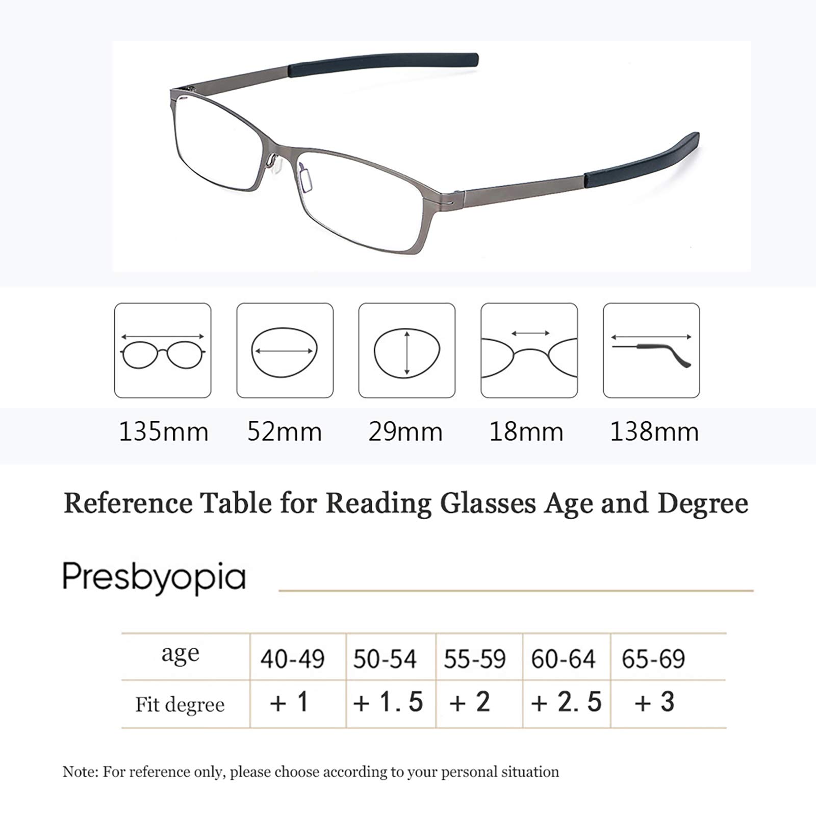 Amazon.com: ZXCVASDF Reading Glasses, Anti-Blue Durable