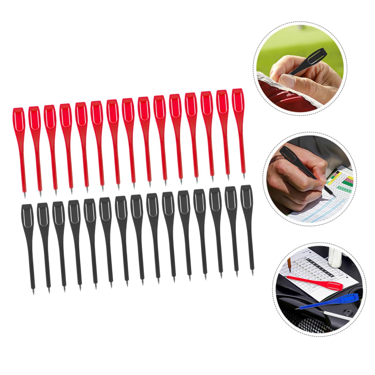 VANZACK Golf-Scoring-Bleistift Bleistifte Haushaltsgolfstifte Zeichenstifte Für Den Golfsport Golf-schreibstifte Schreibstifte Für Golf Schreibutensilien Sport-punktestifte P.s