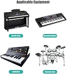 Ancable USB B MIDI Cable for Instruments, Compatible with Piano, Midi Controller, Midi Keyboard, Audio Interface Recording, USB Microphone and More, 6-Feet
