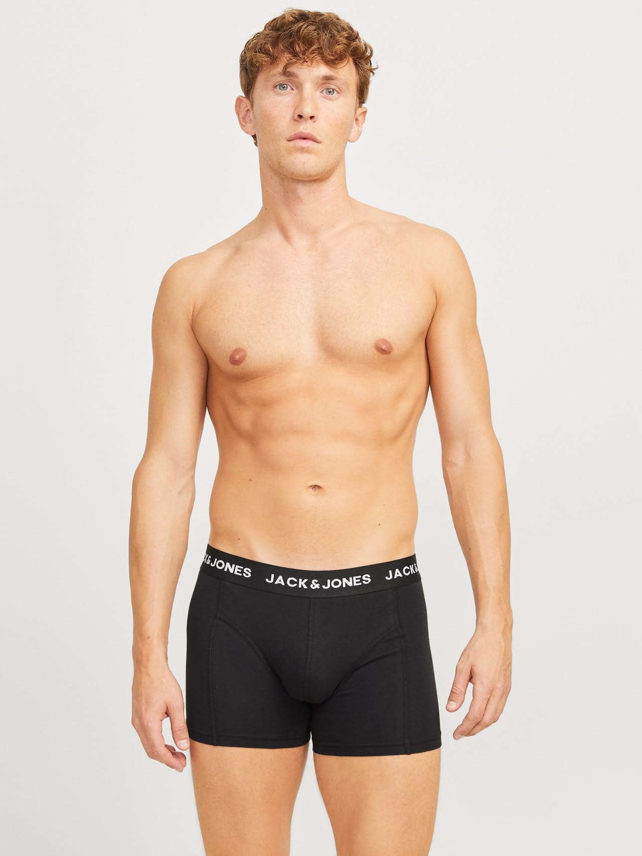 JACK & JONES Herren Boxershorts 8er-Pack aus Baumwolle – eng anliegend, elastischer Bund