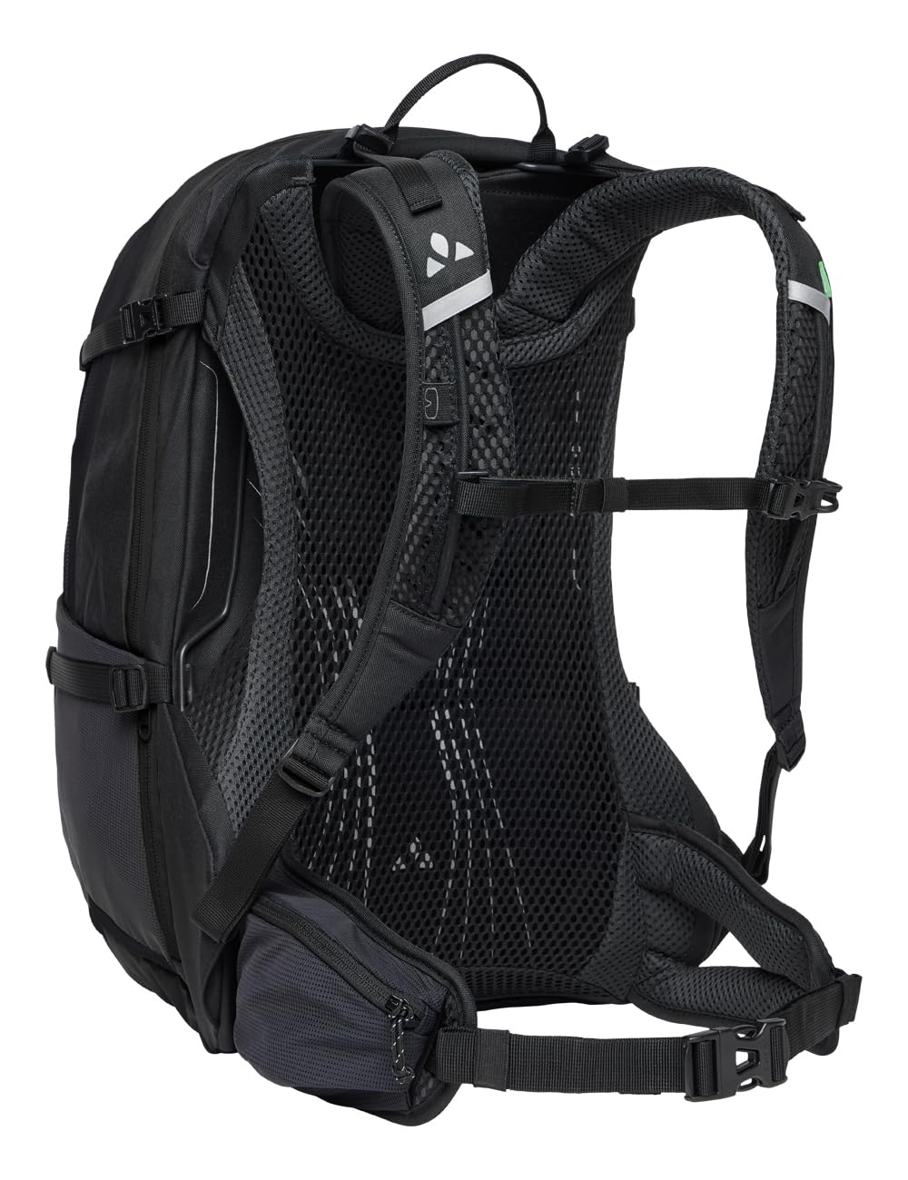 VAUDE Mountainbikerucksack 28L mit Volumenerweiterung, mit Trinksystem-Ausgang, Helmhalterung und Regenhülle - für Alpencross