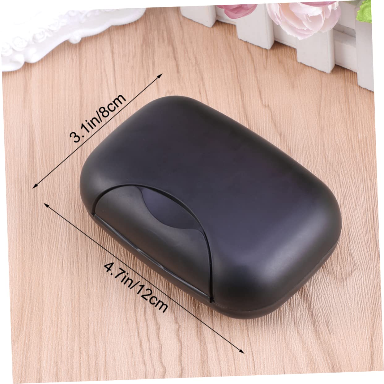 ASHIRWAD Paper Soap Portable Disposable Confetti Cleaning Washing Hand Bath Toiletry Petals Soap Flakes with Storage Tube for Toilet Outdoor Travel Camping Hiking, Random Colors