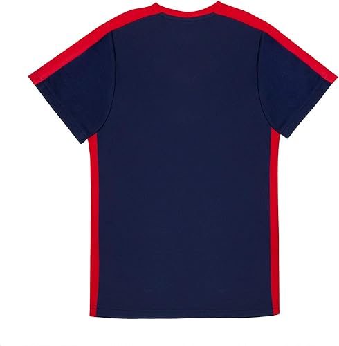 Miniatura 2 de Icon Sports Camiseta juvenil compatible con el FC Barcelona con licencia oficial de fútbol de poliéster -01 YM azul