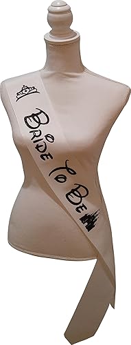 Bride To Be Sash Bachelorette Party Bridal Shower Hen Party Favors Accesories 80 inches Castle Princess Tiara