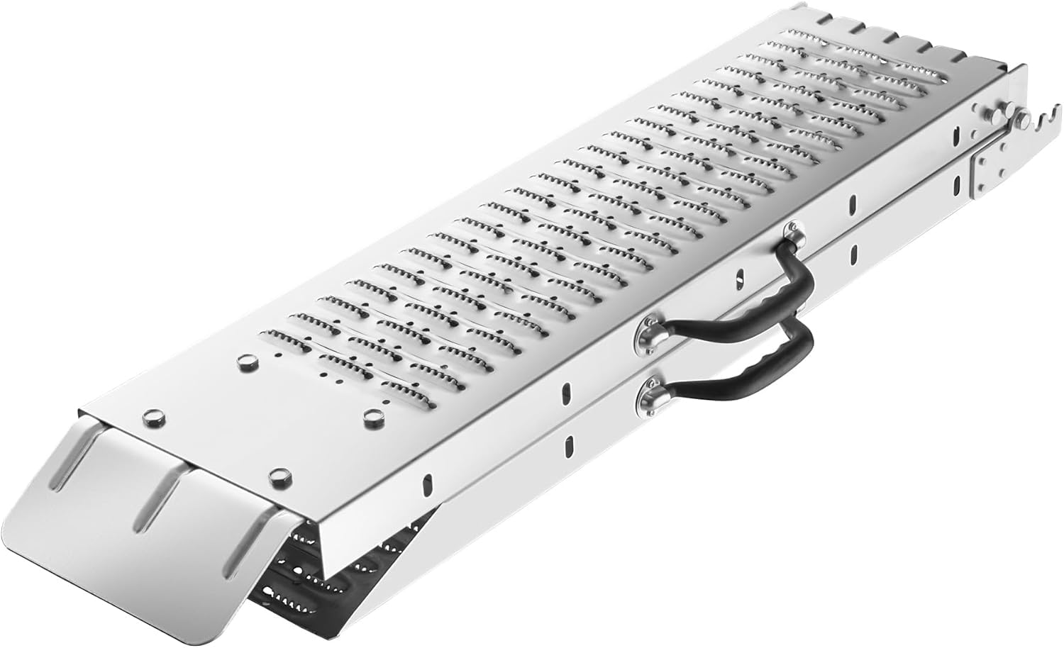 Juego de 2 rampas de Carga Plegables en Acero 1900 x 225mm, 400kg el par para Moto, Bicicleta, Quad ATV, etc