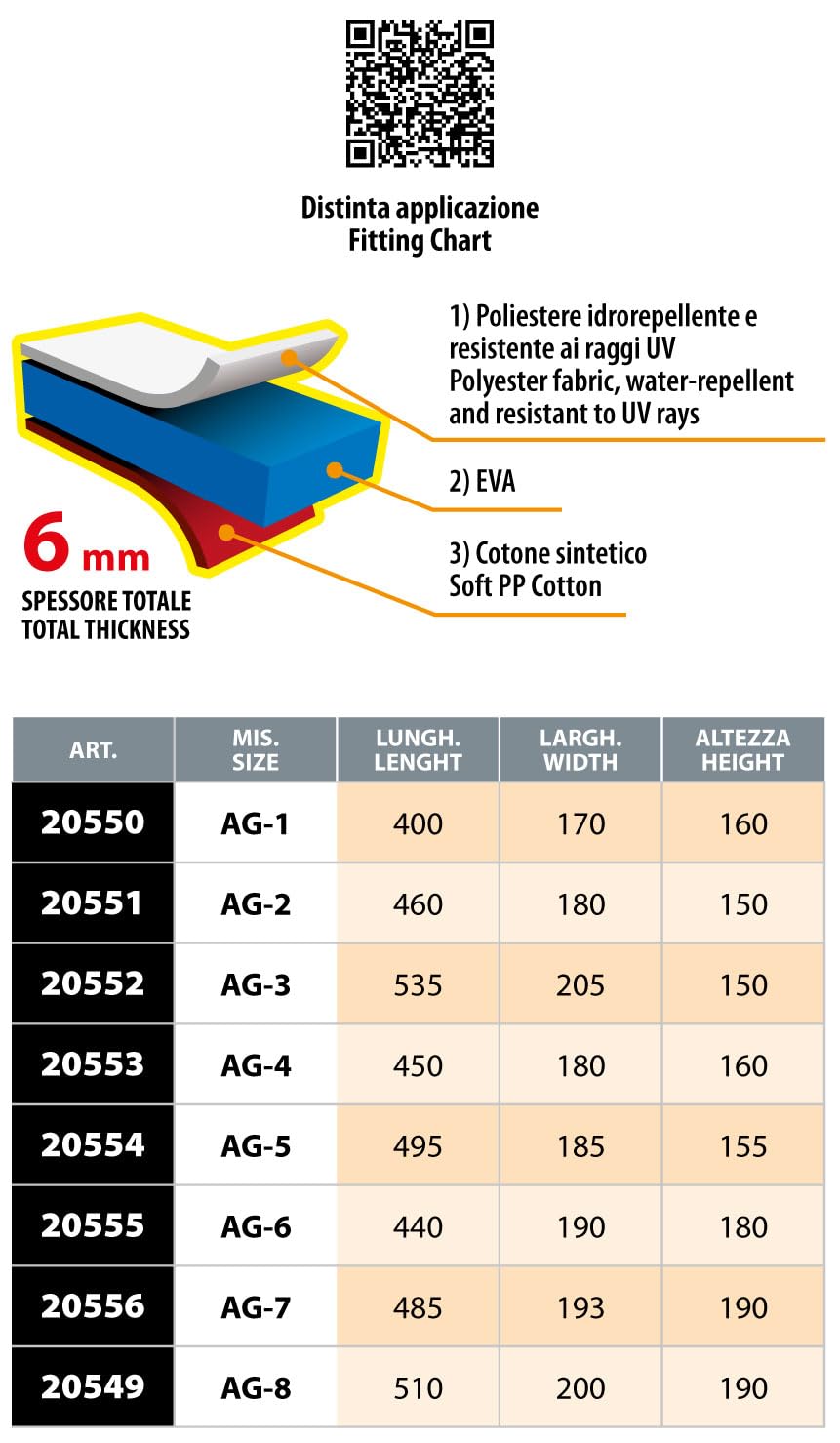 Lampa 20553 Meteo-Max 3, copriauto antigrandine - AG-4 - cm 160x180x450