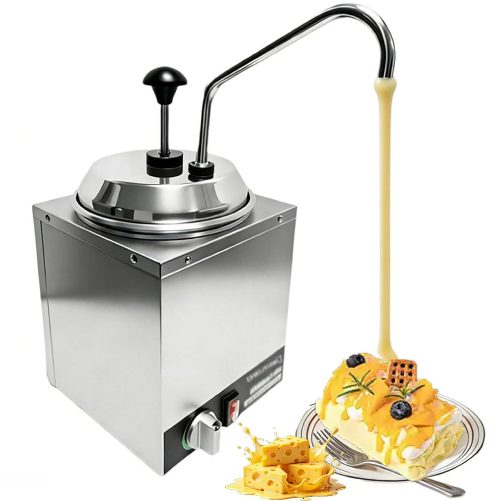 Machine à sauce chaude en acier inoxydable pour buffet de restaurant