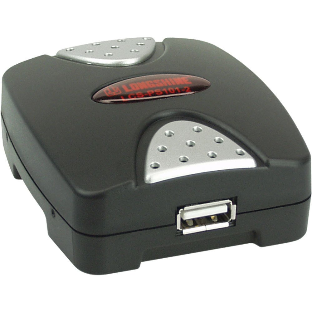 PS101 de B Printserver 10/100 1 x USB2.0 Retail Negro