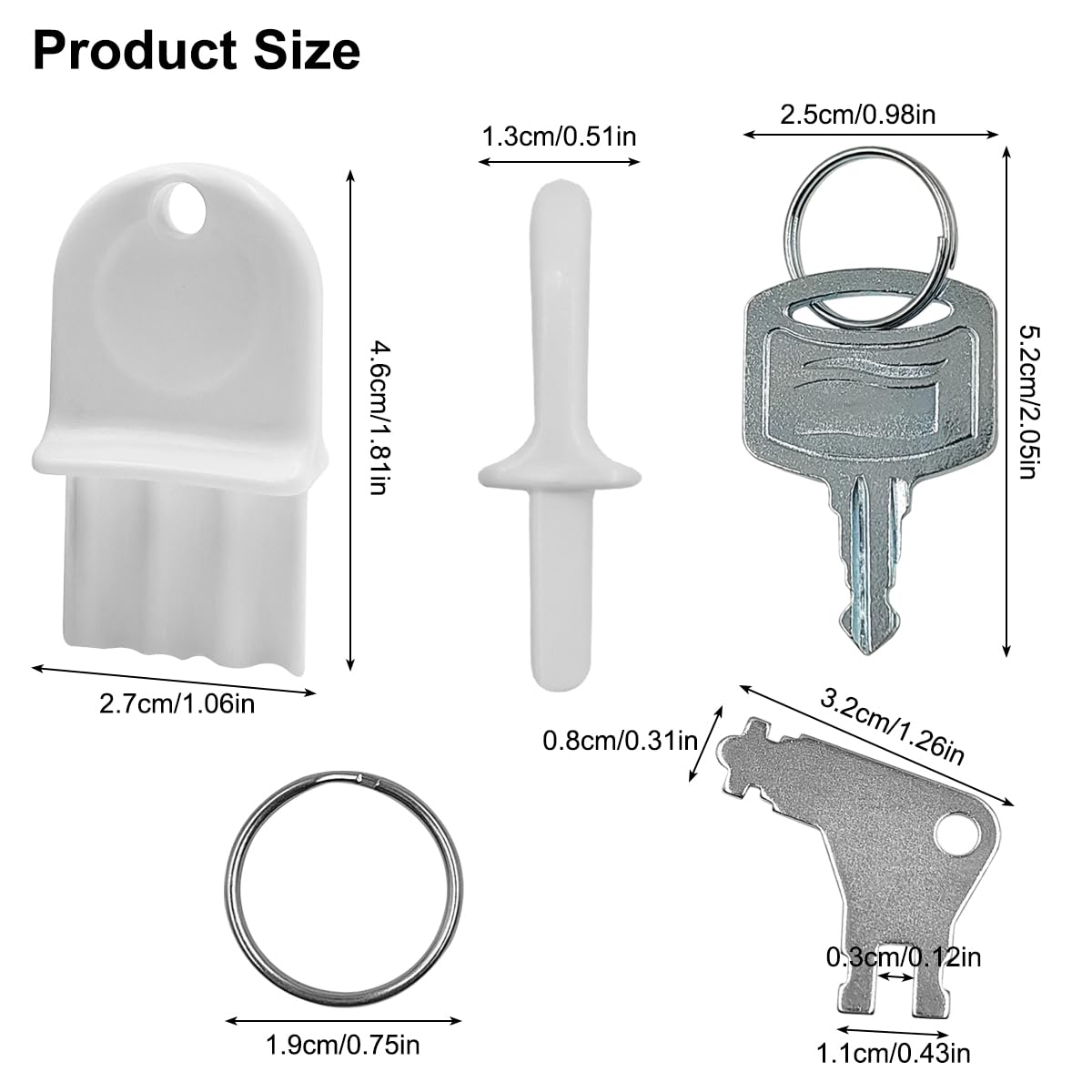 Clé Pour Distributeur à Savon DIS037/ DIS061/ DIS063