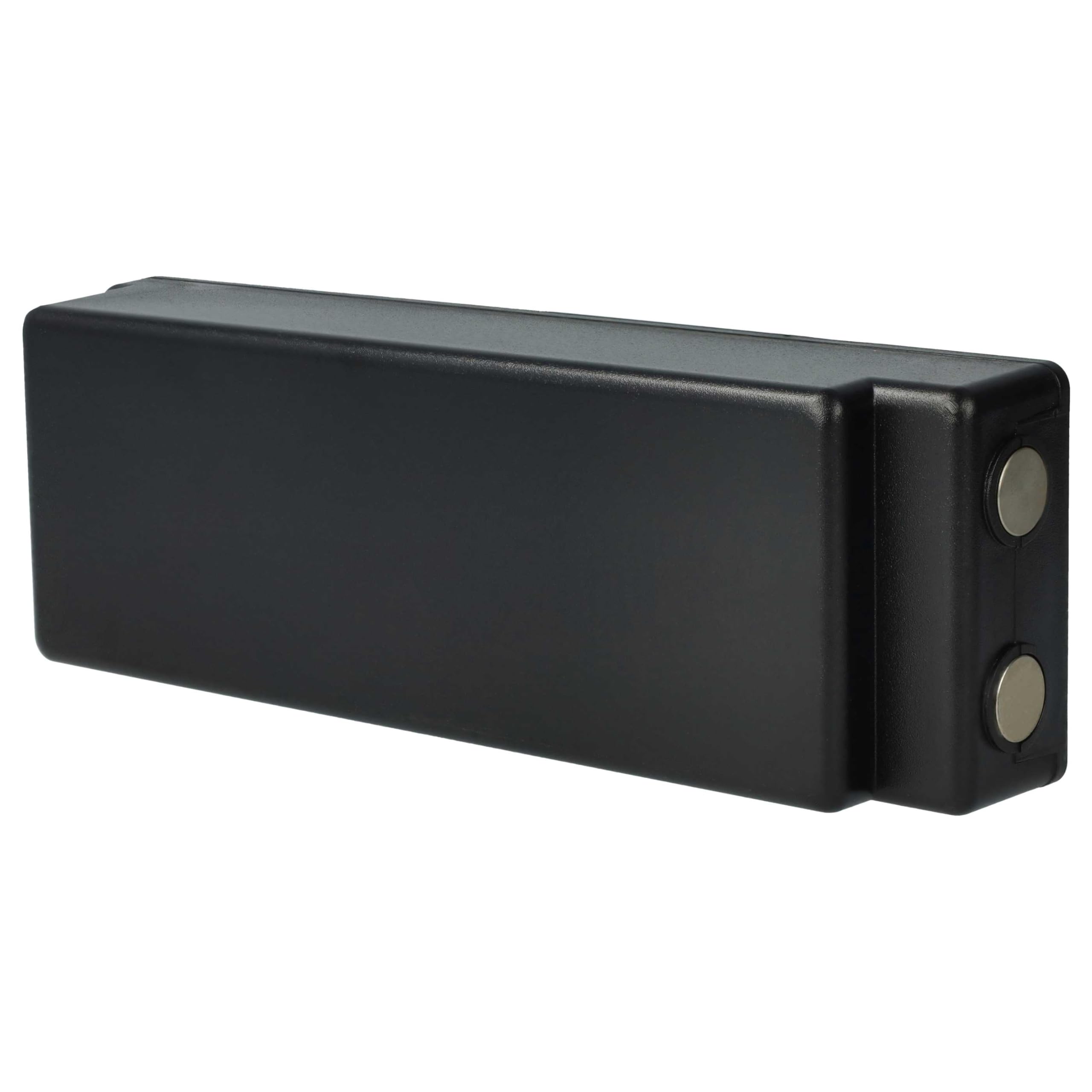 vhbw 5X batería Compatible con Scanreco Palfinger, RC400, PALFINGER 592 Mando a Distancia Industrial (2500 mAh, 7,2 V, NiMH) - Negro