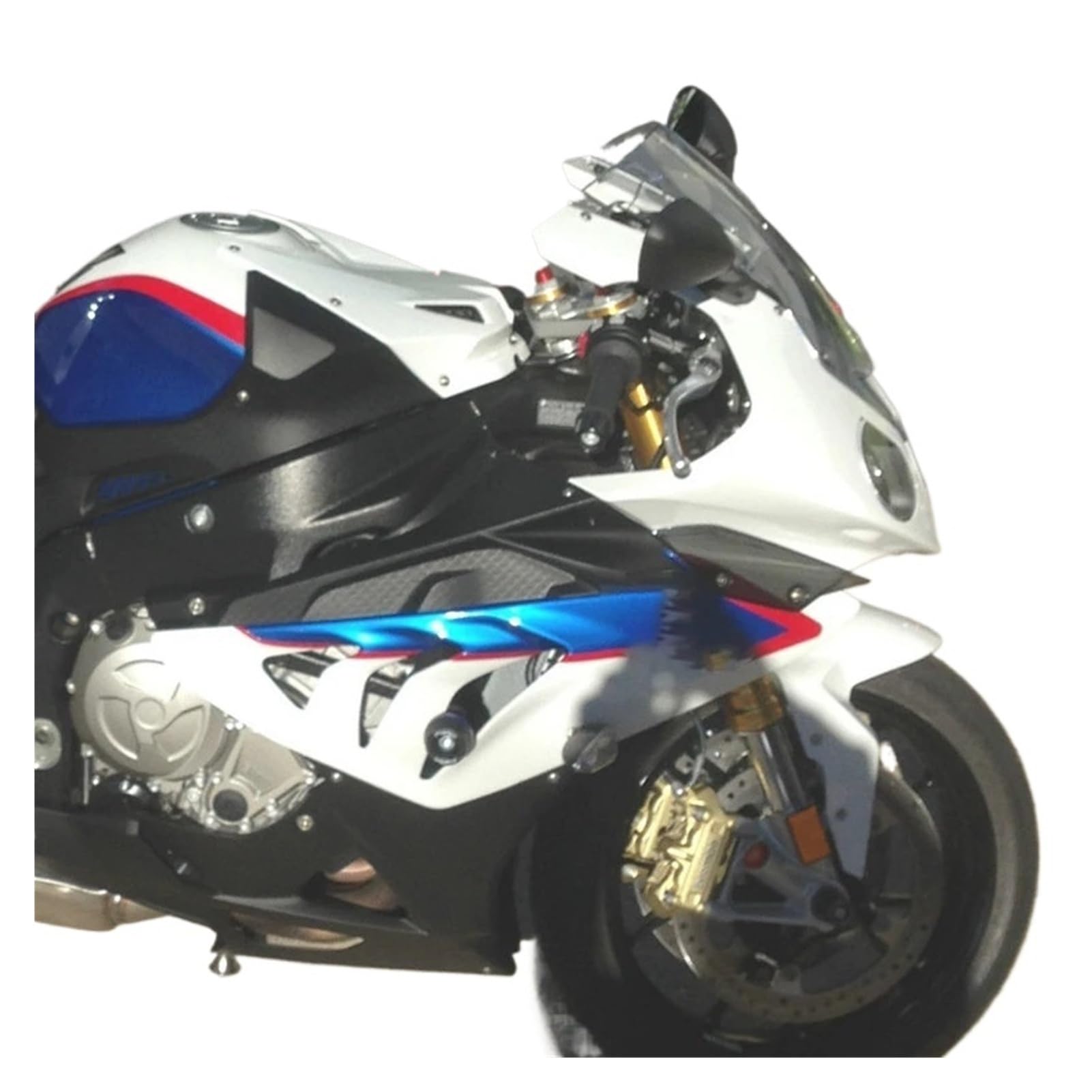 Carenatura della protezione del coperchio superiore del motociclo | Compatibile con BMW S1000RR 09-14(Matte Black)