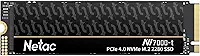 Netac SSD 2TB PCIe Gen4x4 M.2 até 7.300 MB/s NVMe SSD interno com dissipador de calor de alumínio grafeno armazenamento de alto desempenho para PCs desktop e laptop, funciona com PS5, NV7000-t