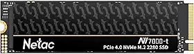 Netac SSD 2TB PCIe Gen4x4 M.2 até 7.300 MB/s NVMe SSD interno com dissipador de calor de alumínio grafeno armazenamento de alto desempenho para PCs desktop e laptop, funciona com PS5, NV7000-t