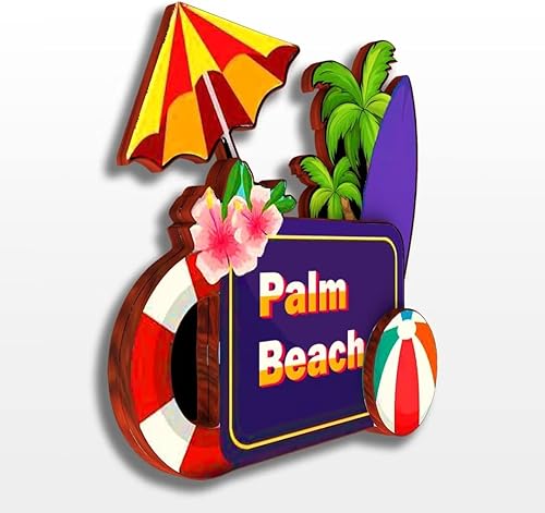 Vista 49 de Orlando Florida USA American Nevera Magnet Colección Madera 3D Madera Hecho a Mano Viajes Ciudad Recuerdos Refrigerador Imán Decoración del Hogar