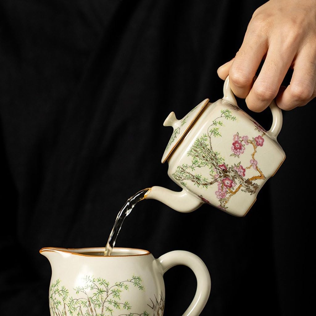 Czajniczek Żeliwo Ceramiczny czajniczek Pojedyncza Duża Pojemność Do Użytku Domowego, Kung Fu Herbata, Zestaw do Herbaty Kung Fu, Wykwintny Popołudniowy Zestaw Tea Tea