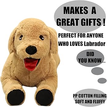 Amazon.co.jp: ELAINREN 大型ラブラドールレトリーバー ぬいぐるみ
