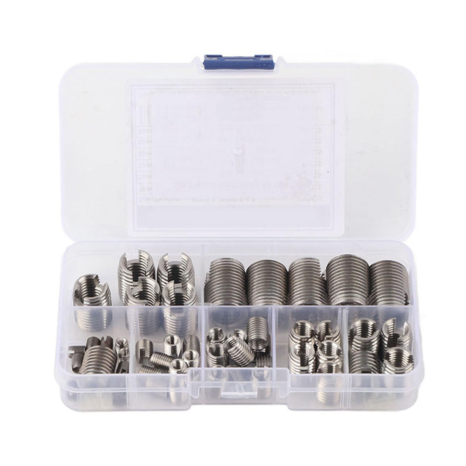 Stainless Steel Thread Inserts - 50 Pcs Self Tapping -1