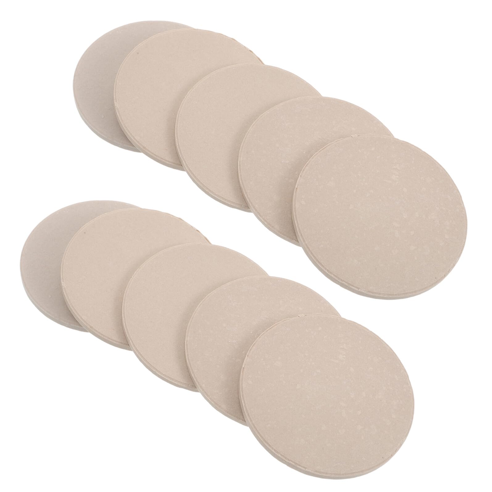 Base de fragment de corail TOYANDONA en céramique blanche pour aquarium récifal x10