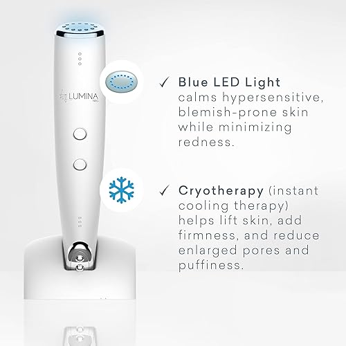 Miniatura 4 de Dispositivo de terapia de tonificación facial de microcorriente 3 en 1  Dispositivo facial de microcorriente LED antienvejecimiento y EMS para