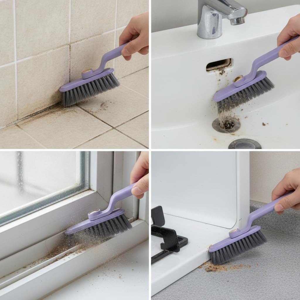 Cleaning Brush, 360-Degree Rotation,