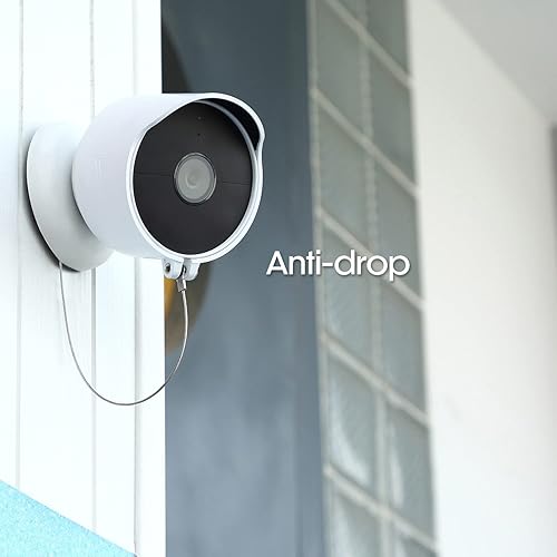 Miniatura 3 de Wasserstein Soporte antirrobo para Google Nest Cam exterior o interior, batería - Hecho para Google Nest (paquete de 2) (cámara no incluida)