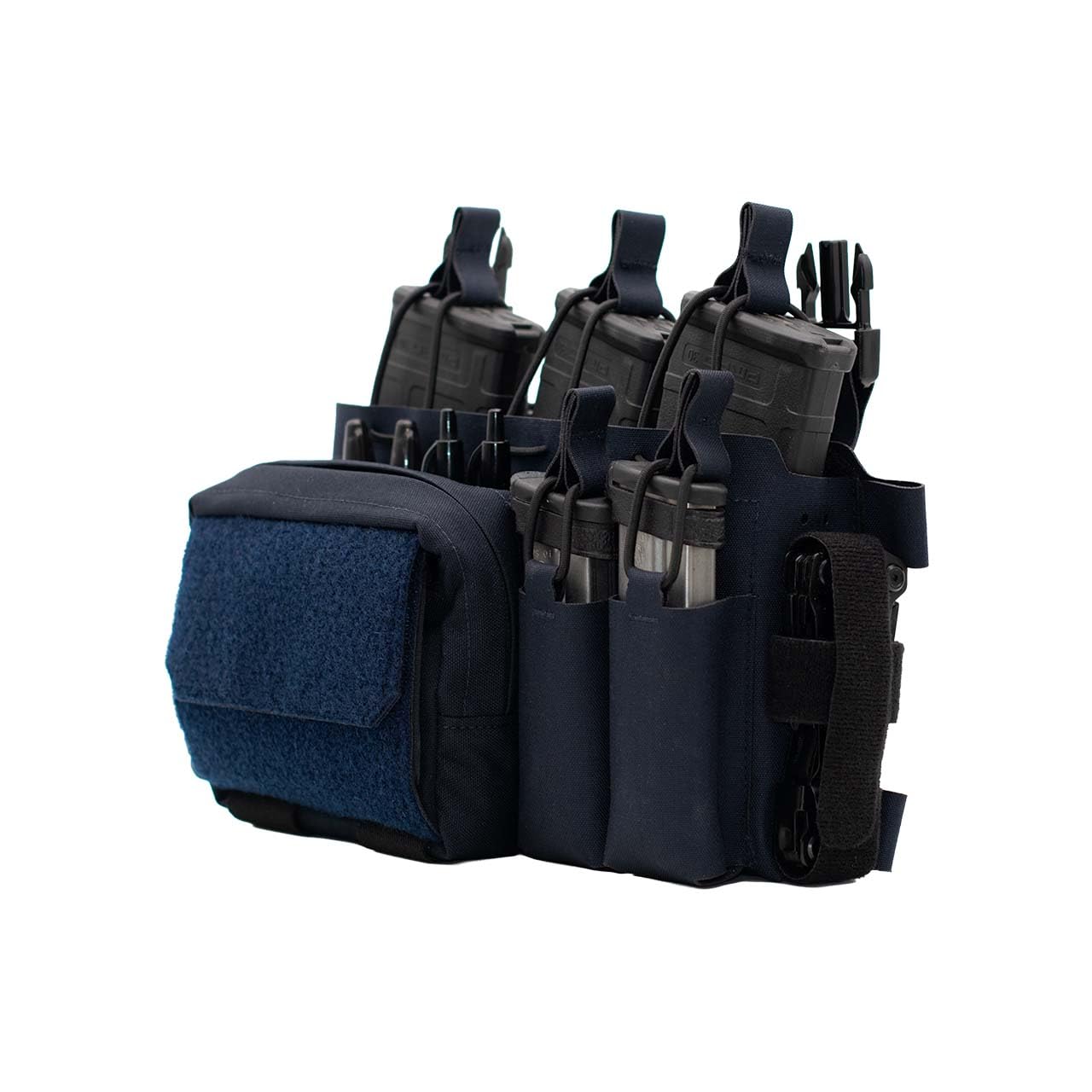 Shellback Tactical Patrol Max Placard for Plate Carriers, Multicam, Squadron Nylon, MOLLE Compatible, Triple M4 Mag Pouches