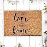 Love Home Png Coir Doormat...