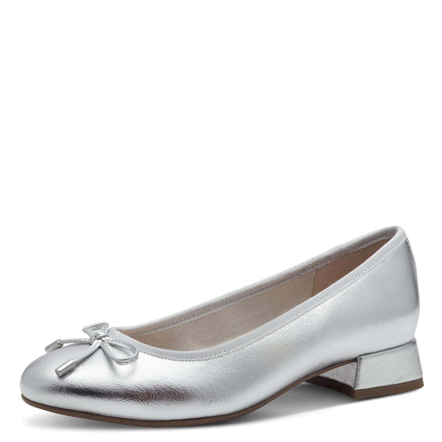MARCO TOZZI Women's 2-22208-43 Pump, Silver, 3.5 UK