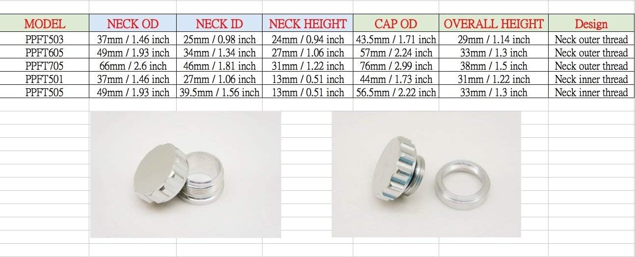 Autobahn88 Weld On Filler Neck with Cap for Racing Fuel Cell - Neck ID= 39.5mm (1.56"), Type 2