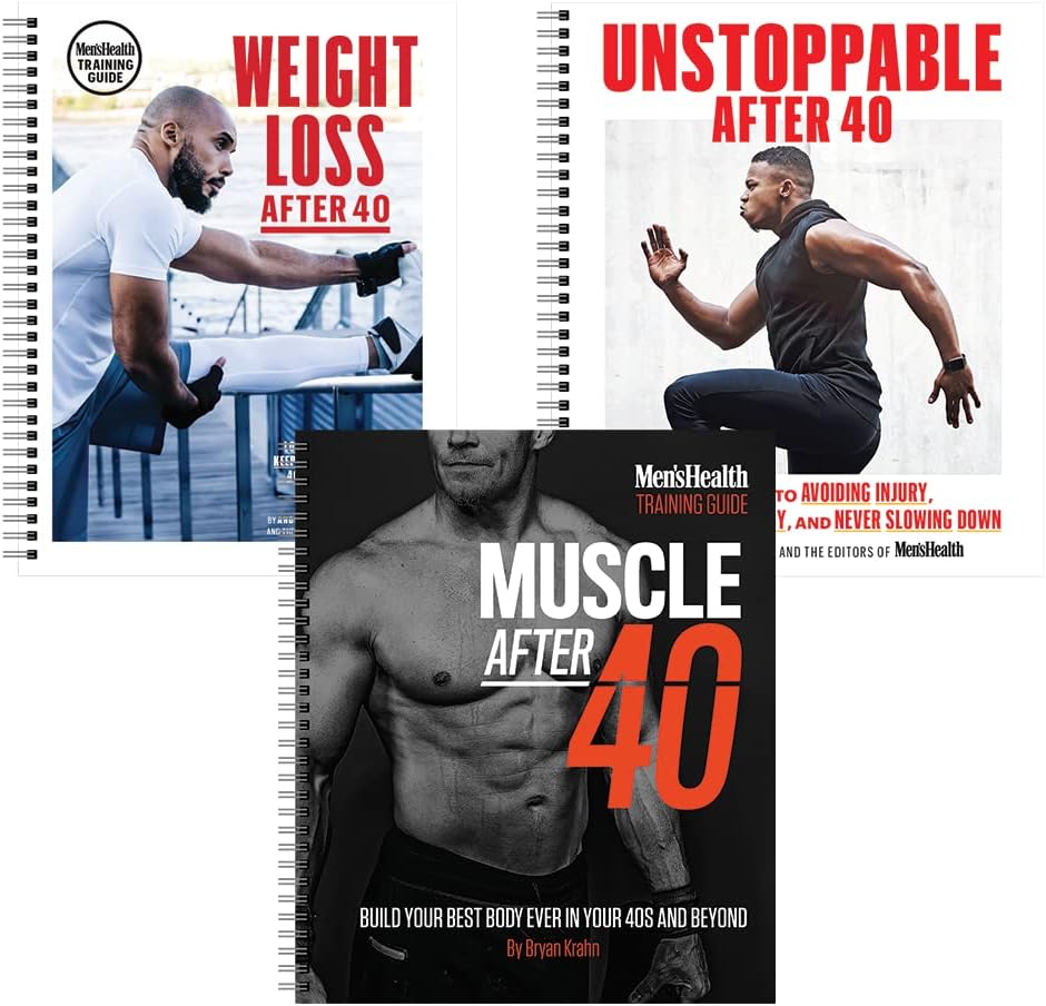 Men's Health After 40 Book Bundle! Office Products