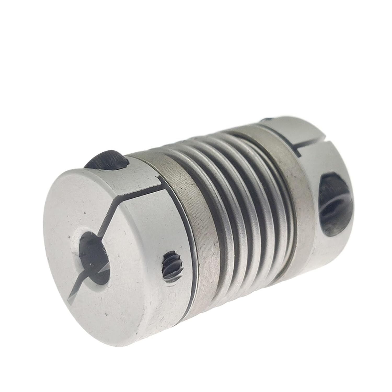 Corrugated Coupling D32L43 10/12/14/16/18mm Aluminium Alloy for Stepper Motor Coupler Shaft Couplings 3D Printer(12.7X14)