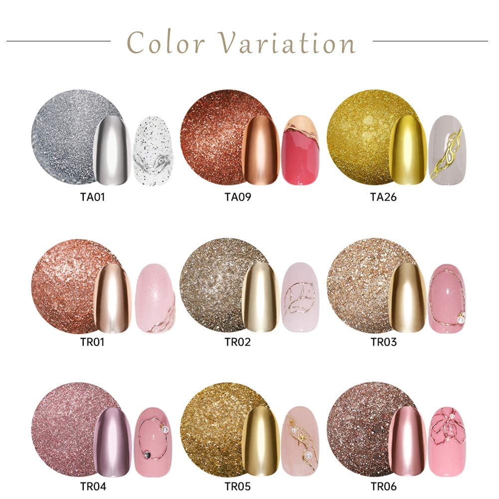 Amazon.co.jp: ジェルネイル スティックタイプミラーパウダー