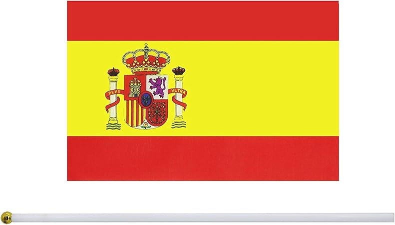 Mlian Drapeau De Baton De Espagne 25 Pcs Petit Drapeau Espagnol Tenu Dans La Main Mini Flag 14 21cm Amazon Fr Jardin Mlian Drapeau De Baton De Espagne 25 Pcs Petit Drapeau Espagnol Tenu Dans La Main Mini Flag 14 21cm Amazon Fr Jardin