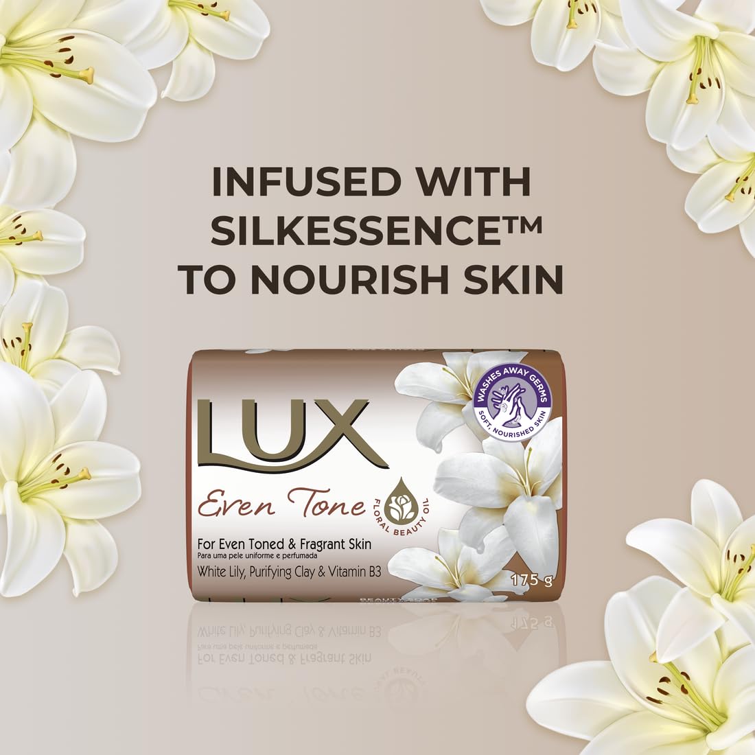 LUX Even Tone Cleansing Bar Soap 175g : Amazon.co.za: Beauty