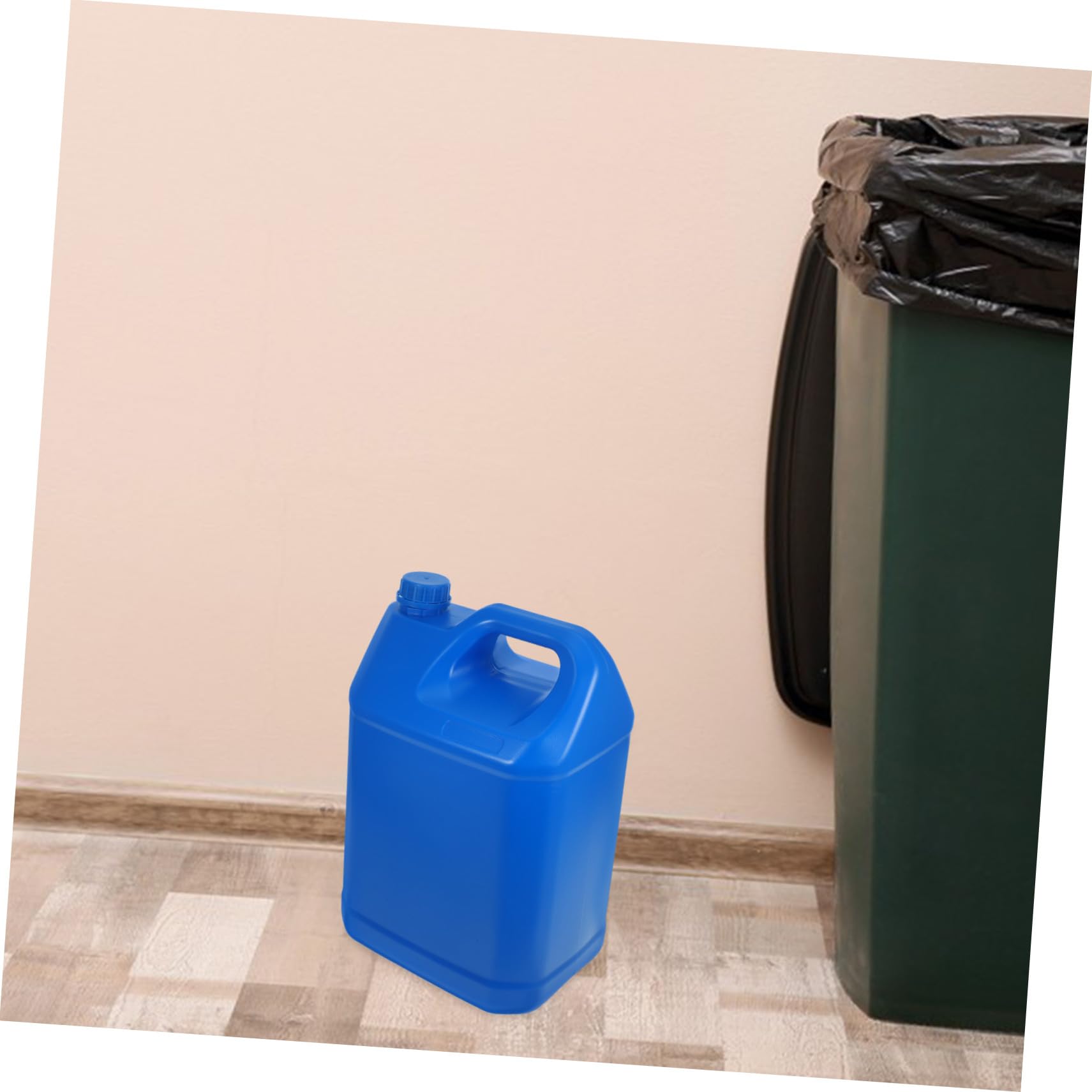 10l Hdpe Flüssigkeitsbehälter mit Deckel, Blau, Dicht Verschlossen | Chemikalienbehälter, Große Kapazität, Einfache Handhabung, Lichtgeschützt und Stabil