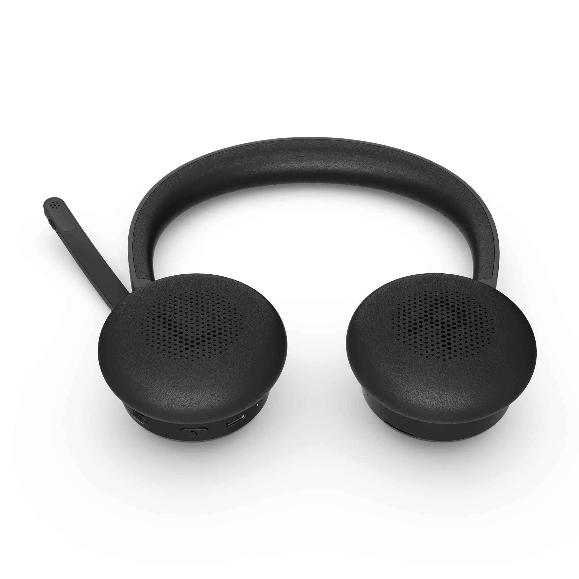 Lenovo 6550 - Headset - On-Ear - Bluetooth - kabellos - aktive Rauschunterdrückung - Schwarz - Zertifiziert für Microsoft Teams