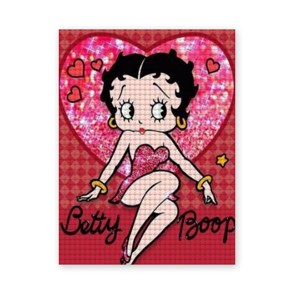 Amazon | ベティ.ブープ ベティちゃん ダイヤモンドアート DIY